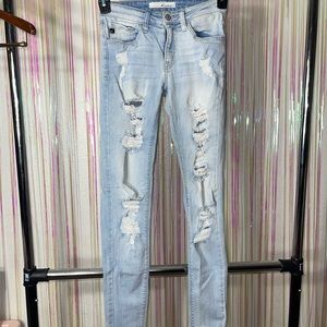 Kancan distressed jeans